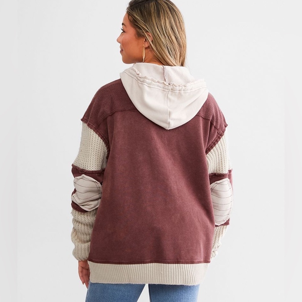 BKE Hooded Cardigan Size M - Picture 7 of 7